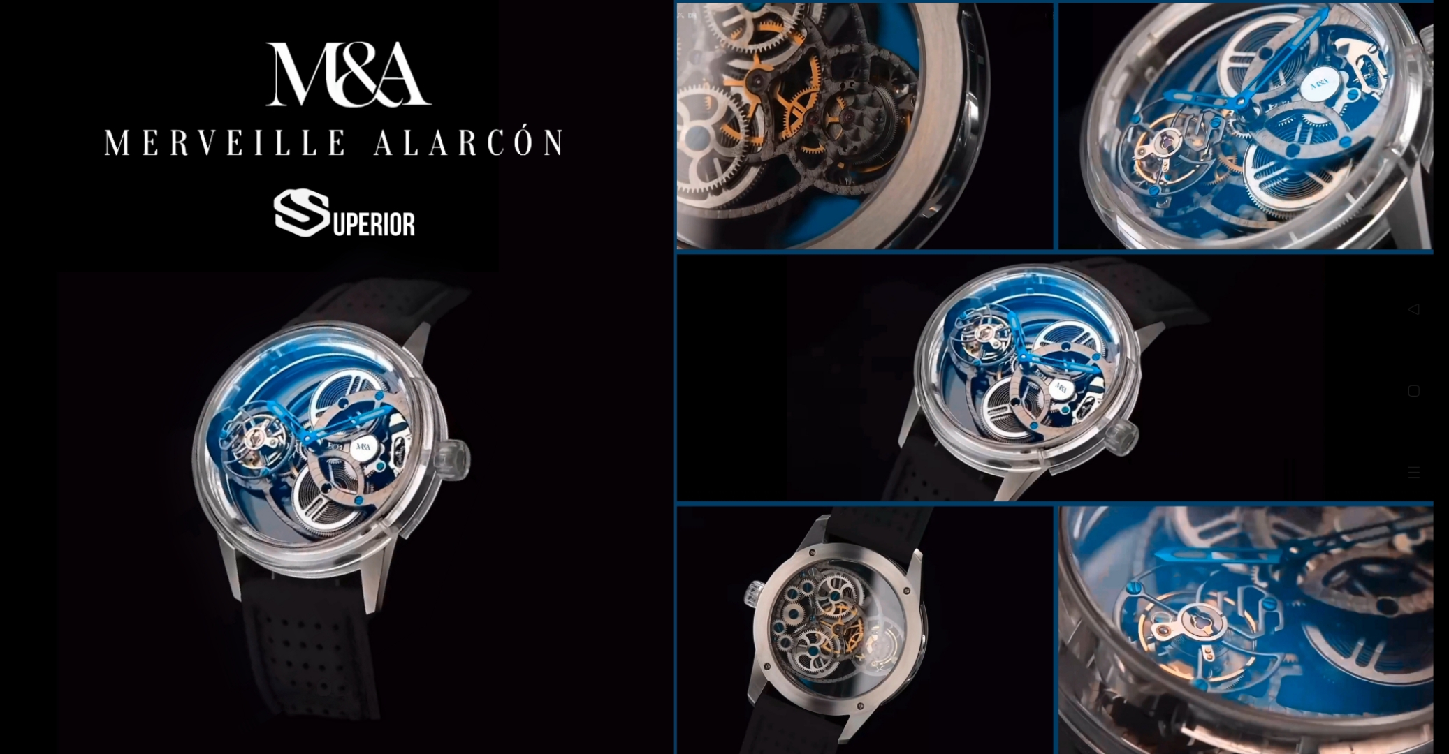 Merveille Alarcon Flying tourbillon SUPERIOR SERIES limited Production - Image 4